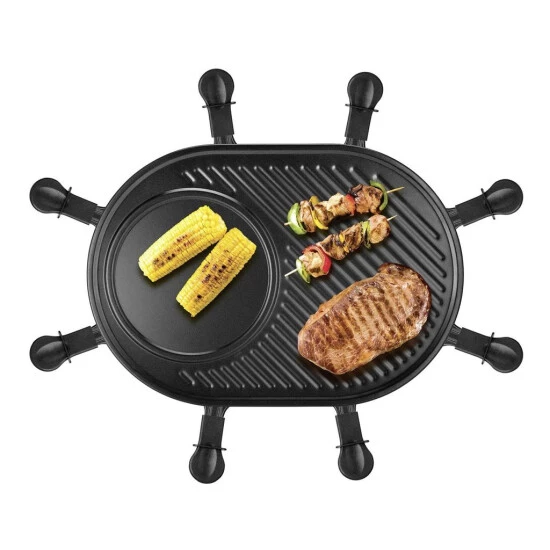Aktion 🎁 UNOLD Raclette Gourmet 48795 Antihaftbeschichtet Für Bis Zu 8 Personen 😉 4 Aktion 🎁 UNOLD Raclette Gourmet 48795 Antihaftbeschichtet Für Bis Zu 8 Personen 😉 – Bild 2