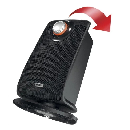 Blitzangebot 👏 Badheizlüfter Schnelheizgerät Keramik Heizlüfter Heizung ORIGINAL UNOLD 86445 Schwarz Drehend IP21 Mit Tragegriff 2000W 😉 4 Blitzangebot 👏 Badheizlüfter Schnelheizgerät Keramik Heizlüfter Heizung ORIGINAL UNOLD 86445 Schwarz Drehend IP21 Mit Tragegriff 2000W 😉 – Bild 2