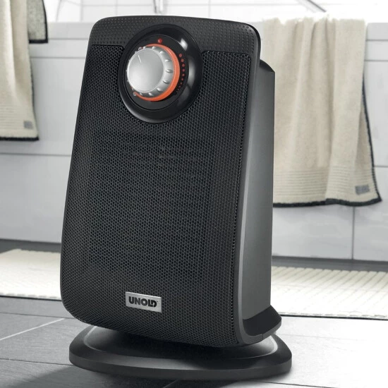 Blitzangebot 👏 Badheizlüfter Schnelheizgerät Keramik Heizlüfter Heizung ORIGINAL UNOLD 86445 Schwarz Drehend IP21 Mit Tragegriff 2000W 😉 9 Blitzangebot 👏 Badheizlüfter Schnelheizgerät Keramik Heizlüfter Heizung ORIGINAL UNOLD 86445 Schwarz Drehend IP21 Mit Tragegriff 2000W 😉 – Bild 7