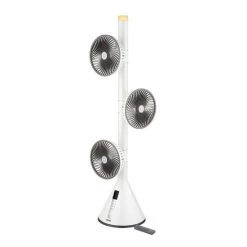 Am billigsten 🛒 Unold Standventilator 360° Wh/gy 💯