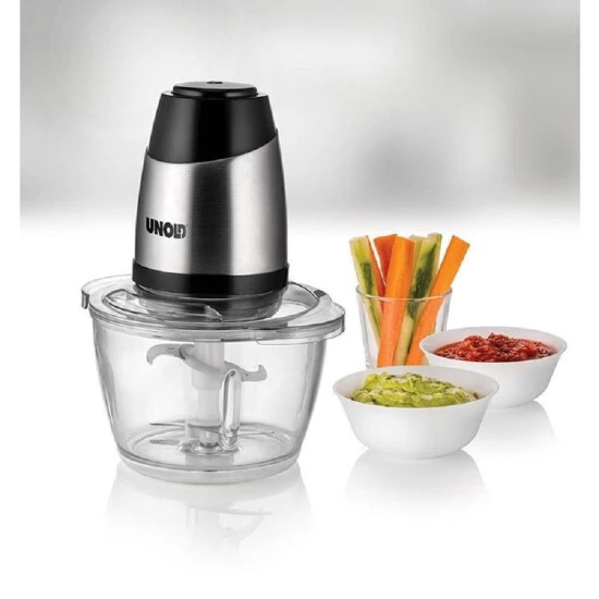 Neu 😉 Unold 78515 Blitzhacker Multi Edelstahl-Schwarz, Zerkleinerer, 350 W, Hacken ❤️ 7 Neu 😉 Unold 78515 Blitzhacker Multi Edelstahl-Schwarz, Zerkleinerer, 350 W, Hacken ❤️ – Bild 5