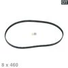 Rabatt ❤️ Unold 8656051 ORIGINAL Zahnriemen Riemen Antrieb Groß Schwarz 8x460mm Z.T. BACKMEISTER 8650 8658 8660 68511 Brotbackautomat 😍 -Unold Verkäufe unnamed file 1362