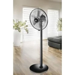 Schlussverkauf 🧨 Standventilator UNOLD 86825 Silverline Schwarz 40cmØ Drehend Neigung Verstellbar 50W 🤩 -Unold Verkäufe unnamed file 1463