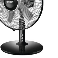 Bestes Angebot 🎉 Tischventilator UNOLD 86817 Silverline Schwarz 25cmØ Drehend Und Neigbar 25W 🌟 -Unold Verkäufe unnamed file 1467
