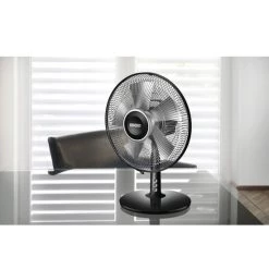Bestes Angebot 🎉 Tischventilator UNOLD 86817 Silverline Schwarz 25cmØ Drehend Und Neigbar 25W 🌟 -Unold Verkäufe unnamed file 1470