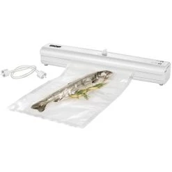 Budget 🔥 Unold 48090 Vakuumierer Kompakt Weiß 100 Watt Absaugautomatik 🛒