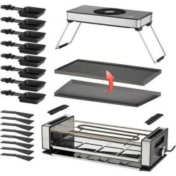 Coupon 🔥 UNOLD Raclette 48785 Smokeless Für 8 Personen Aluplatte 👏 -Unold Verkäufe unnamed file 237
