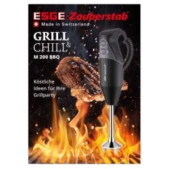 Schlussverkauf 💯 Unold ESGE Zauberstab M 200 BBQ 98215 200Watt Schwarz ❤️ -Unold Verkäufe unnamed file 280