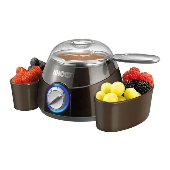 Neu 🔔 UNOLD Chocolatier Schokoladenfondue 25Watt Braun/silber ⌛ 7 Neu 🔔 UNOLD Chocolatier Schokoladenfondue 25Watt Braun/silber ⌛ – Bild 5