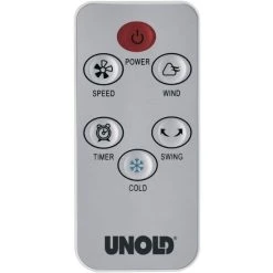 Brandneu 💯 Unold 86990 Air Cooler Fresh Turmventilator Oszillation Timer 3 Stufen Weiß/grau 👍