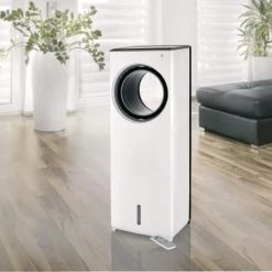 Brandneu 💯 Unold 86990 Air Cooler Fresh Turmventilator Oszillation Timer 3 Stufen Weiß/grau 👍 -Unold Verkäufe unnamed file 443