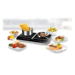 Am billigsten 🔥 Unold 58175 Doppel Kochplatten Edelstahl-Schwarz 👏 -Unold Verkäufe unnamed file 612