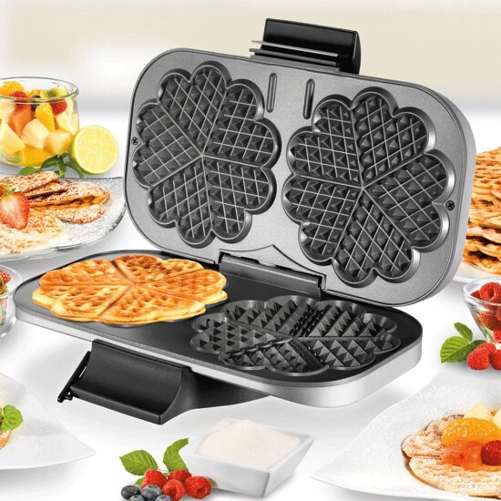 Am billigsten 😍 Unold 48241 Doppel-Waffelautomat ✔️ 12 Am billigsten 😍 Unold 48241 Doppel-Waffelautomat ✔️ – Bild 10