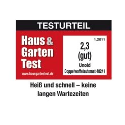 Am billigsten 😍 Unold 48241 Doppel-Waffelautomat ✔️ 28 Am billigsten 😍 Unold 48241 Doppel-Waffelautomat ✔️ -Unold Verkäufe unnamed file 771