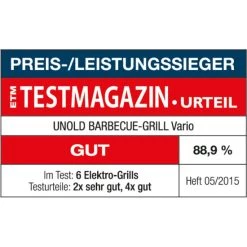 Bestes Angebot ❤️ Unold 58565 Barbecue-Grill Vario 👏 -Unold Verkäufe unnamed file 835
