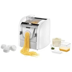 Brandneu ⭐ UNOLD 68860 NUDELMEISTER Pasta Nudelmaschine, Aluminium, Weiß 🎁