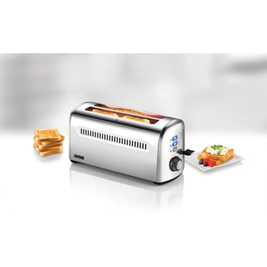 Brandneu 🎉 Unold 38366 Toaster 4er Retro Edelstahl,4 Funktionen,Abnehmbarer Brötchenaufsatz 🎉 10 Brandneu 🎉 Unold 38366 Toaster 4er Retro Edelstahl,4 Funktionen,Abnehmbarer Brötchenaufsatz 🎉 – Bild 8