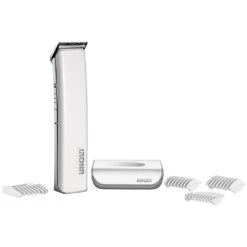 Brandneu 🌟 Unold 87850 Bart-/Haarschn. Trimm Luxury Weiss-Silber 🥰