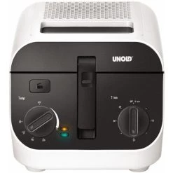 Budget 😀 Unold 58625 Design - Fritteuse - Weiß/schwarz 👏